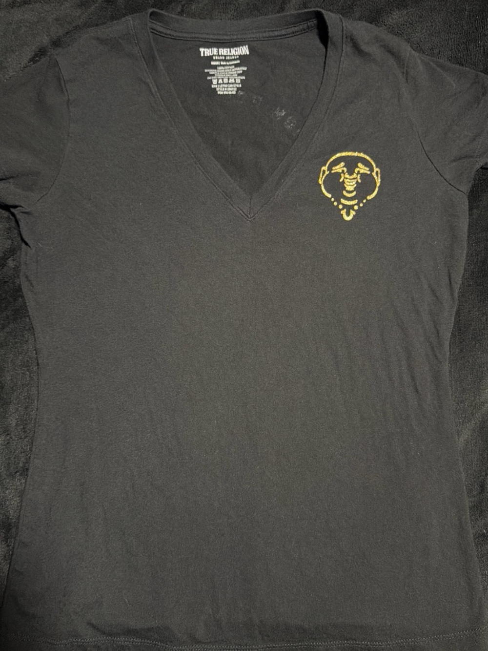 true religion v neck t-shirt